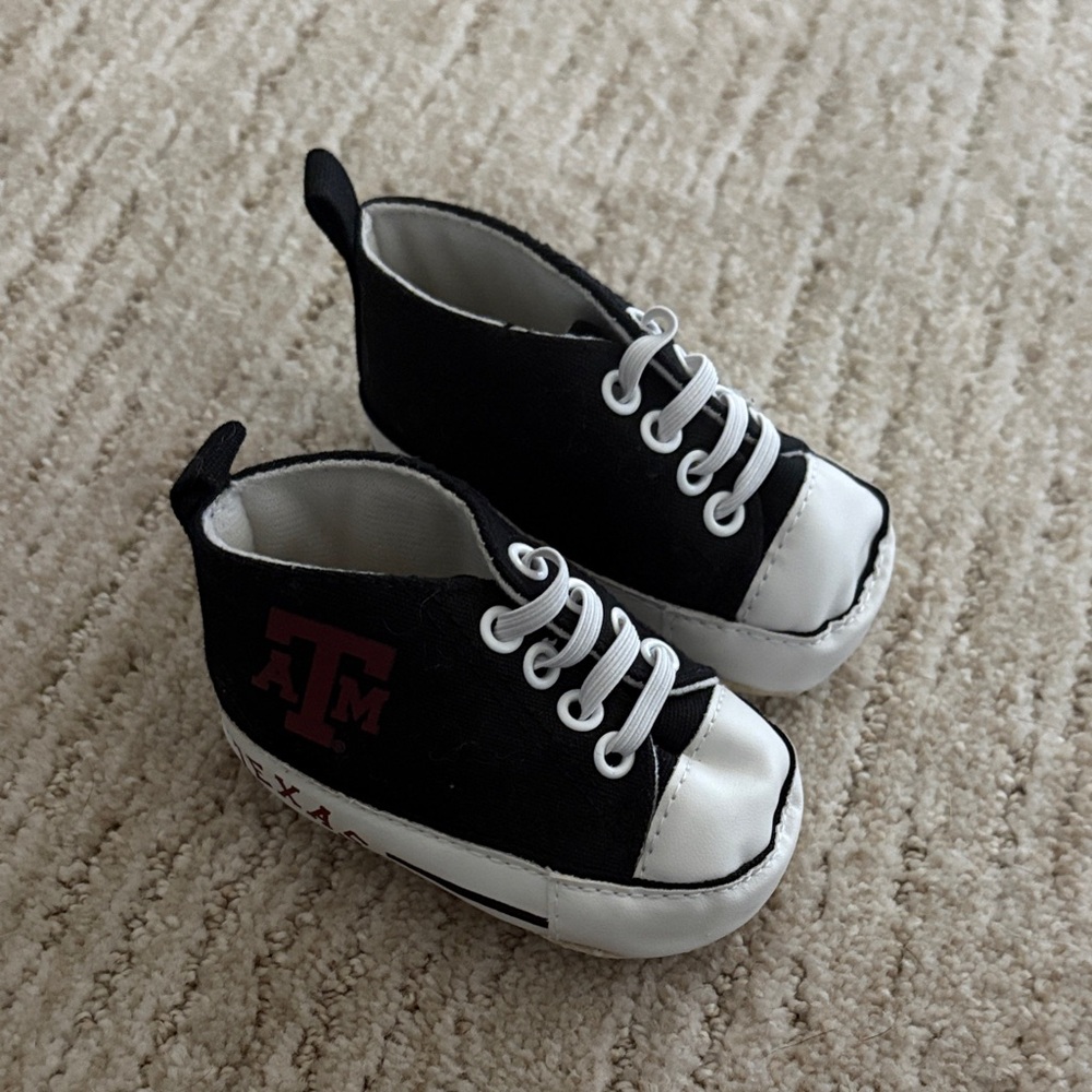 Texas A&M Baby Shoes